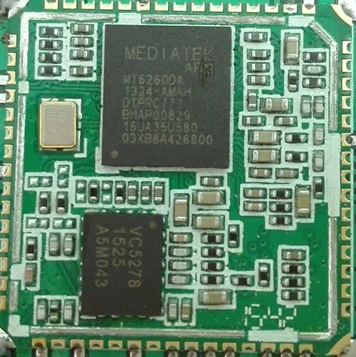mtk芝麻开门官方芯片型号： MT6260 