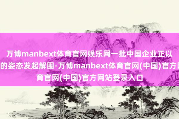 万博manbext体育官网娱乐网一批中国企业正以“蚂蚁大军”的姿态发起解围-万博manbext体育官网(中国)官方网站登录入口
