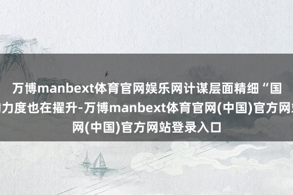 万博manbext体育官网娱乐网计谋层面精细“国补”套利的力度也在擢升-万博manbext体育官网(中国)官方网站登录入口